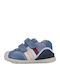 Kids Sneakers High with Scratch Blue