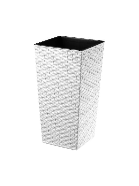 Kadax Flower Pot in White Color 26222