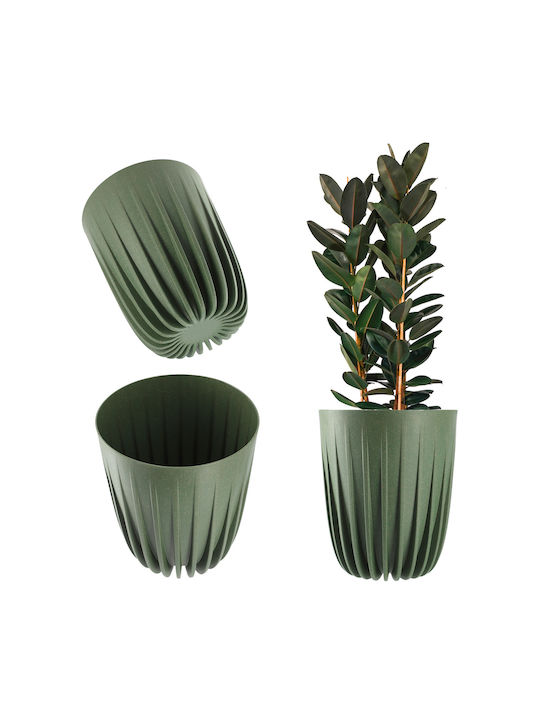 Kadax Flower Pot in Green Color 183730