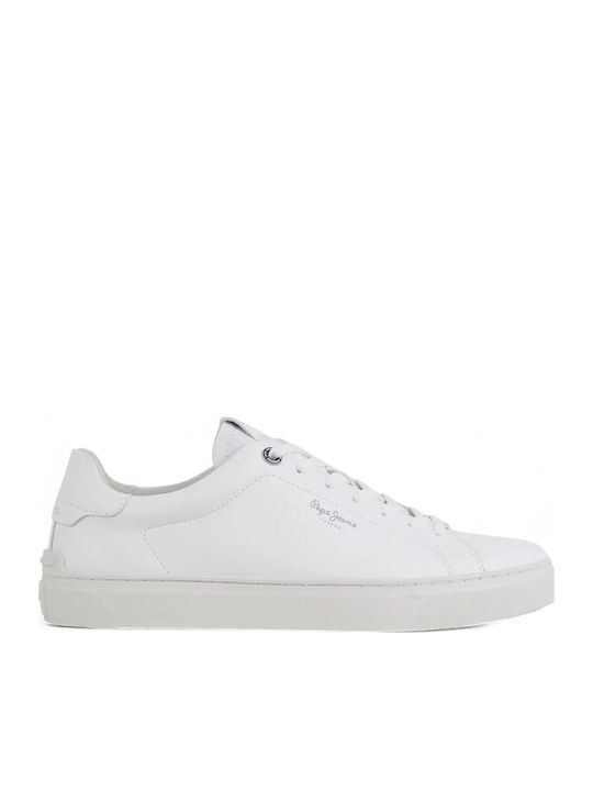 Pepe Jeans Camden Club Herren Sneakers Weiß