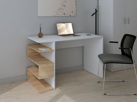 Бюро Jowell 120x60x75 см Бяло/tacho