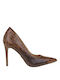 Tamaris Brown High Heels Animal Print