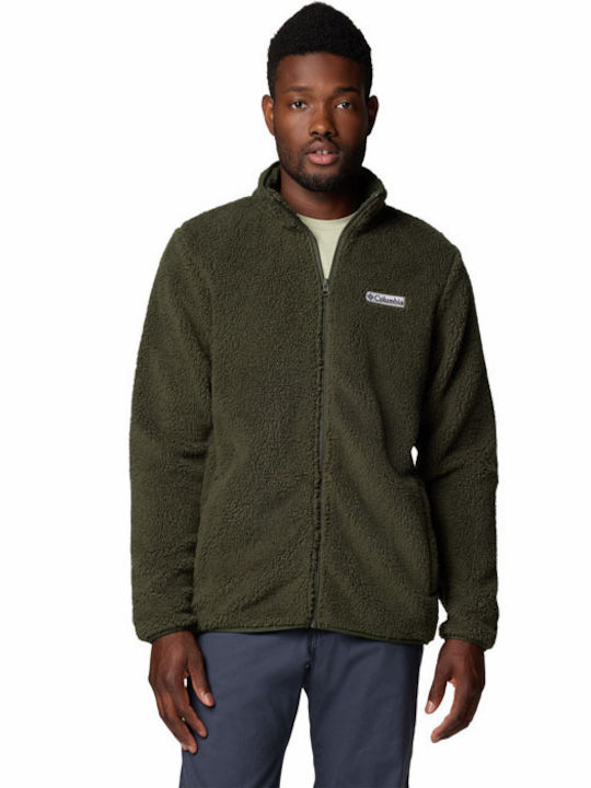 Columbia Men's Fleece Cardigan Green