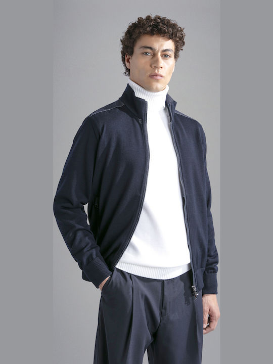 Men's Knitted Cardigan Navy