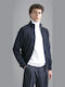 Men's Knitted Cardigan Navy