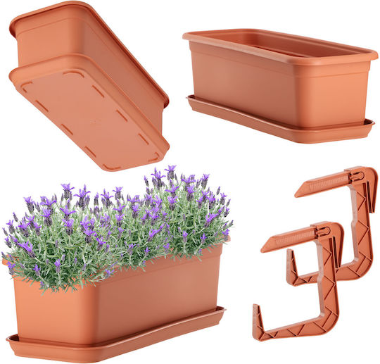 Kadax Set 3 Planters Plastic Teraktota