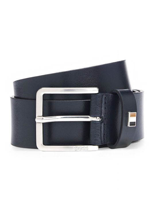 Boss Herren Gürtel Blau