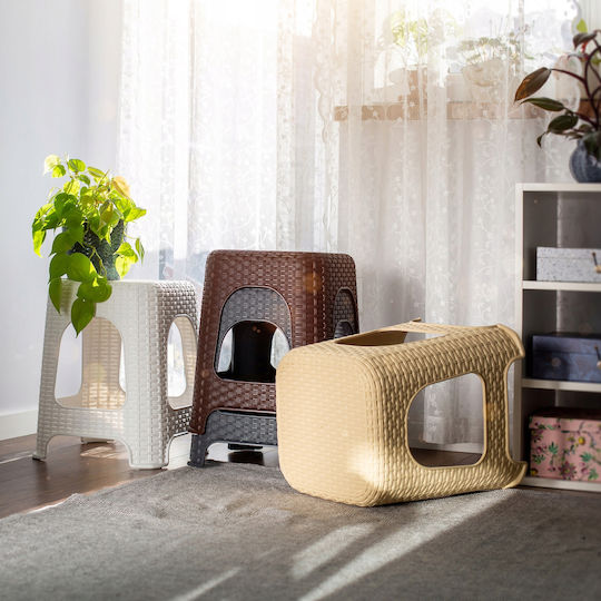 Hocker Für die Küche Kunststoff Brown