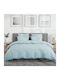 Nordic Paradise Комплект Плик за Завивка Памучен Единичен с Калъфка 140x200 Dream Blue