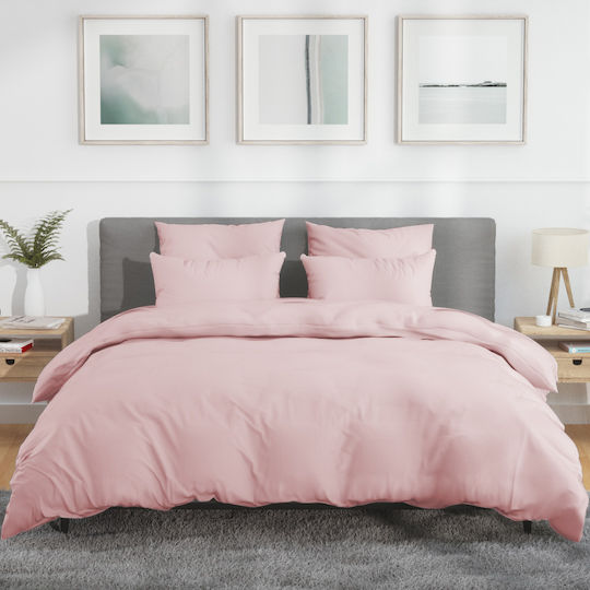 Nordic Paradise Σετ Υπέρδιπλη 220x240cm Soft Pink