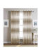 Vasilas Home Vasilas Home Vorhang mit Grommets Beige 140x270cm