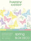 Bloc A4/20f Deco Spring 170g Happy Color