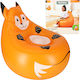 ikonka Aufblasbarer Sessel Orange 72x64cm