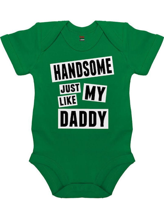 Koupakoupa Handsome Just Like My Daddy Κορμάκι Πρασινο