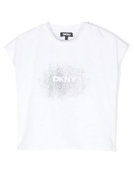 DKNY Tricou pentru copii Alb