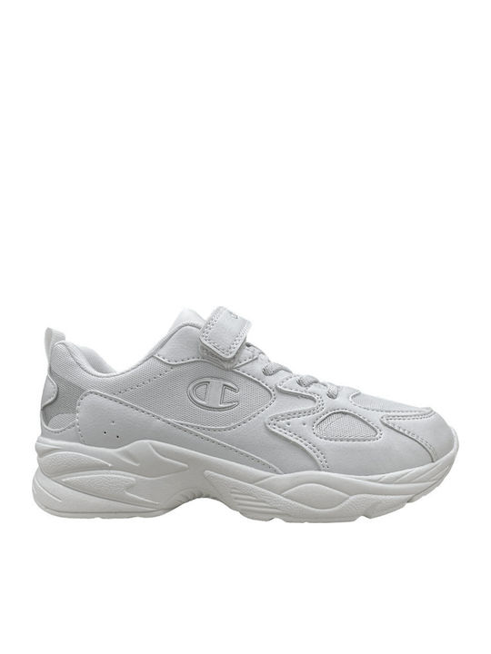 Παιδικά Sneakers με Σκρατς Λευκά