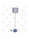 Oxygen Classic Tribal Floor Lamp H165xW20cm. with Socket for Bulb E27 Blue