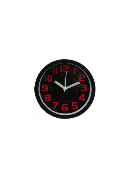 Tabletop Clock with Alarm Red 115099