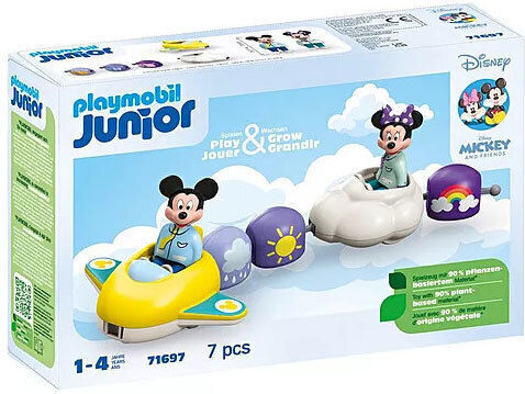 Playmobil Junior Mickey and Minnie Mouse train for 1-4 years old