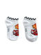 Disney Kids' Ankle Socks White