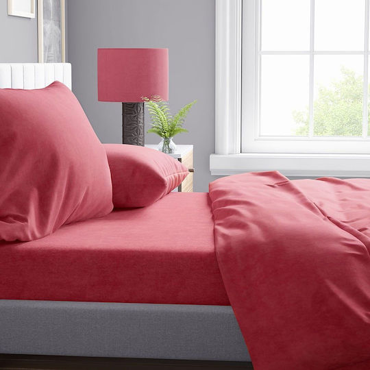 Dimcol Shadow Σετ Υπέρδιπλο 4τμχ 240x270εκ. 23 Red