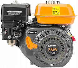 Powermat Κινητήρας Βενζίνης 7hp 2500rpm Οριζόντιου Άξονα Powermat Κινητήρας Βενζίνης 7hp 2500rpm Οριζόντιου Άξονα