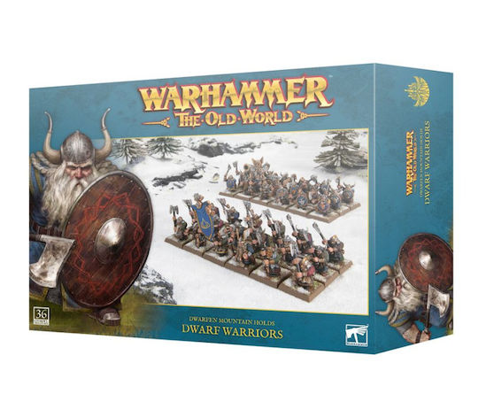 Warhammer Старият Свят Дварфски Планински Гарнизон Батальон