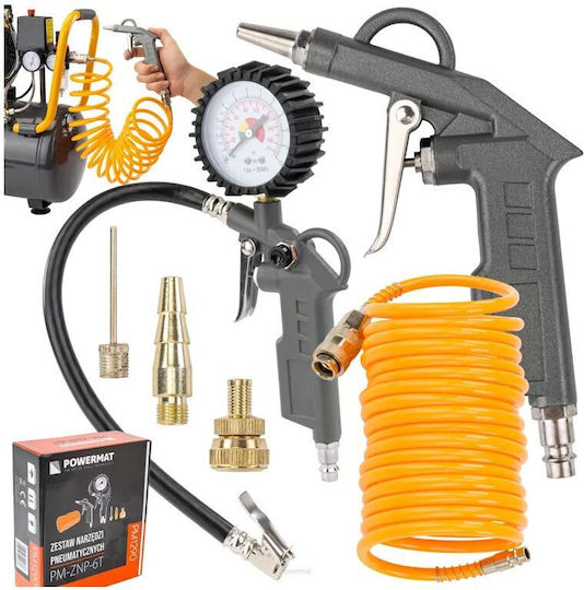 Powermat PM-ZNP-6T Air Tool Kit 6 Pieces