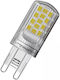 Ledvance LED-Lampe 4W für Fassung G9 Warmes Weiß 470lm