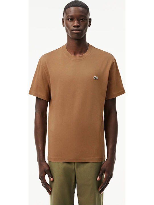 Lacoste T-shirt Καφέ