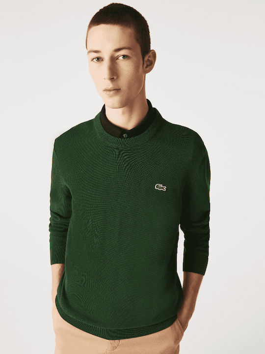 Lacoste Ανδρικό Πουλόβερ Green