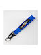 Fabric Keychain Mugen Power Blue Black