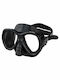 Seac Elba Black Silicone Diving Mask