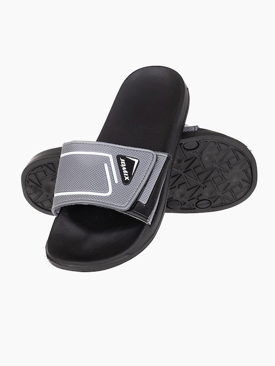 Jomix Men's Slides Gray