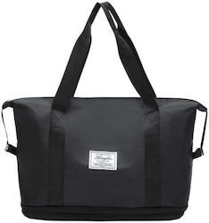 Reisetasche Schwarz Stoff L40xB20xH32cm