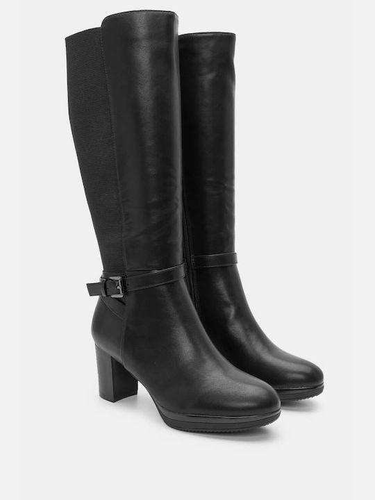 Elastische & Riemen Stiefel 4320001-schwarz