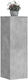 vidaXL Plant Stands Wooden Gray 33cmx33cmx100cm...