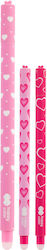 Eraserable Pen Pink Love Happy Color