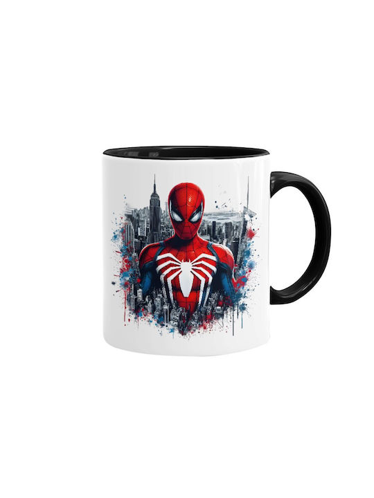 Koupakoupa Spiderman City Mug Black 330ml