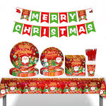 Set Christmas Napkins 81pcs