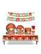 Set Christmas Napkins 81pcs