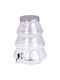 Excellent Houseware Weihnachtlich Container Glas Transparent L19xB26cm.