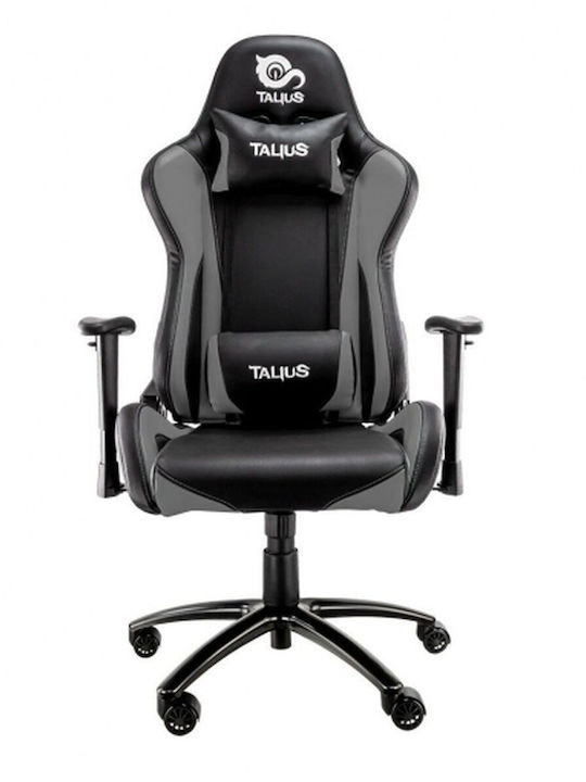 Office Chair with Adjustable Arms Black Grey Talius