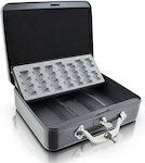 Bituxx Cash Box with Lock Black