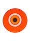 Crocs Schuhdekoration Zubehör Rundes Augendesign Orange