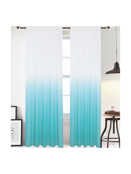 Vasilas Home Vasilas Home Vorhänge Mit Bleistiftfalten Hellblau 140x270cm