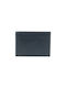 Armonto Men's Leather Wallet Blue