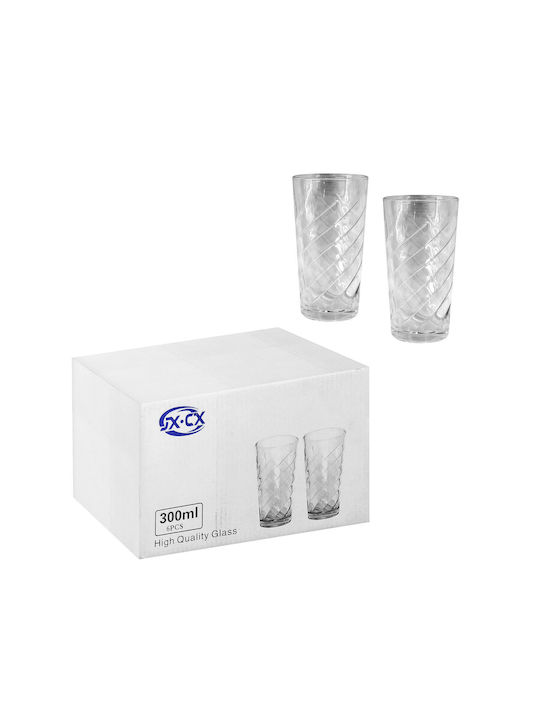 Glass Set made of Glass 300ml 12pcs