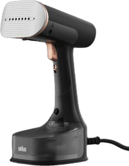 Braun Quickstyle 7 Ατμοκαθαριστής Ρούχων Χειρός 1600W με Δοχείο 250ml Μαύρος