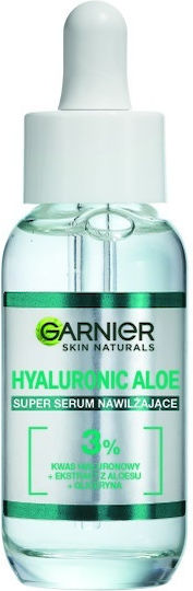 Garnier Aloe Vera Hydration Soothing & Moisturizing Serum Face with Hyaluronic Acid for Radiance & Firming 30ml